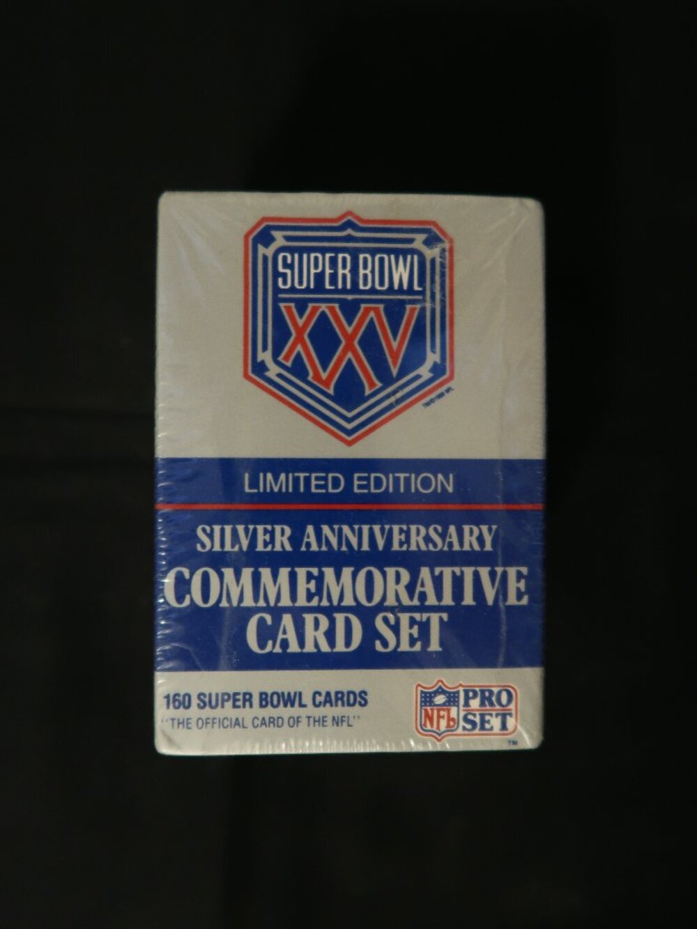Super Bowl 25 Silver Anniversary Commemorative Card Set Factory Sealed